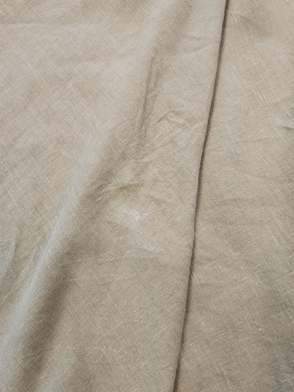 Handsewn Heavyweight Midi Linen Wrap Style Dress Made By VisibleArt On Etsy S: M - Picture 13 of 16